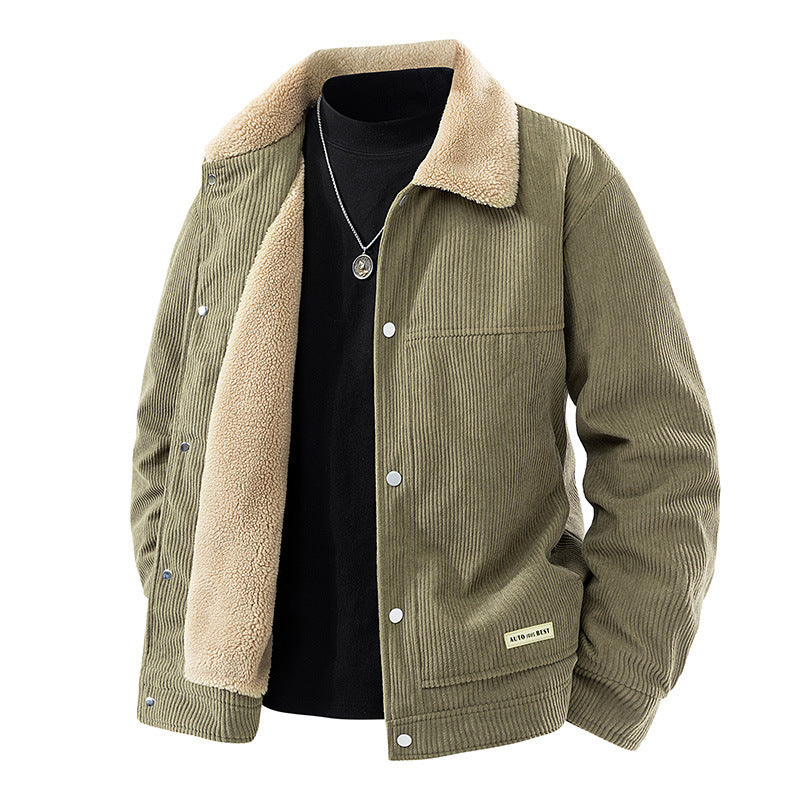 Men's Warm Cord Jacket Mune Fashion