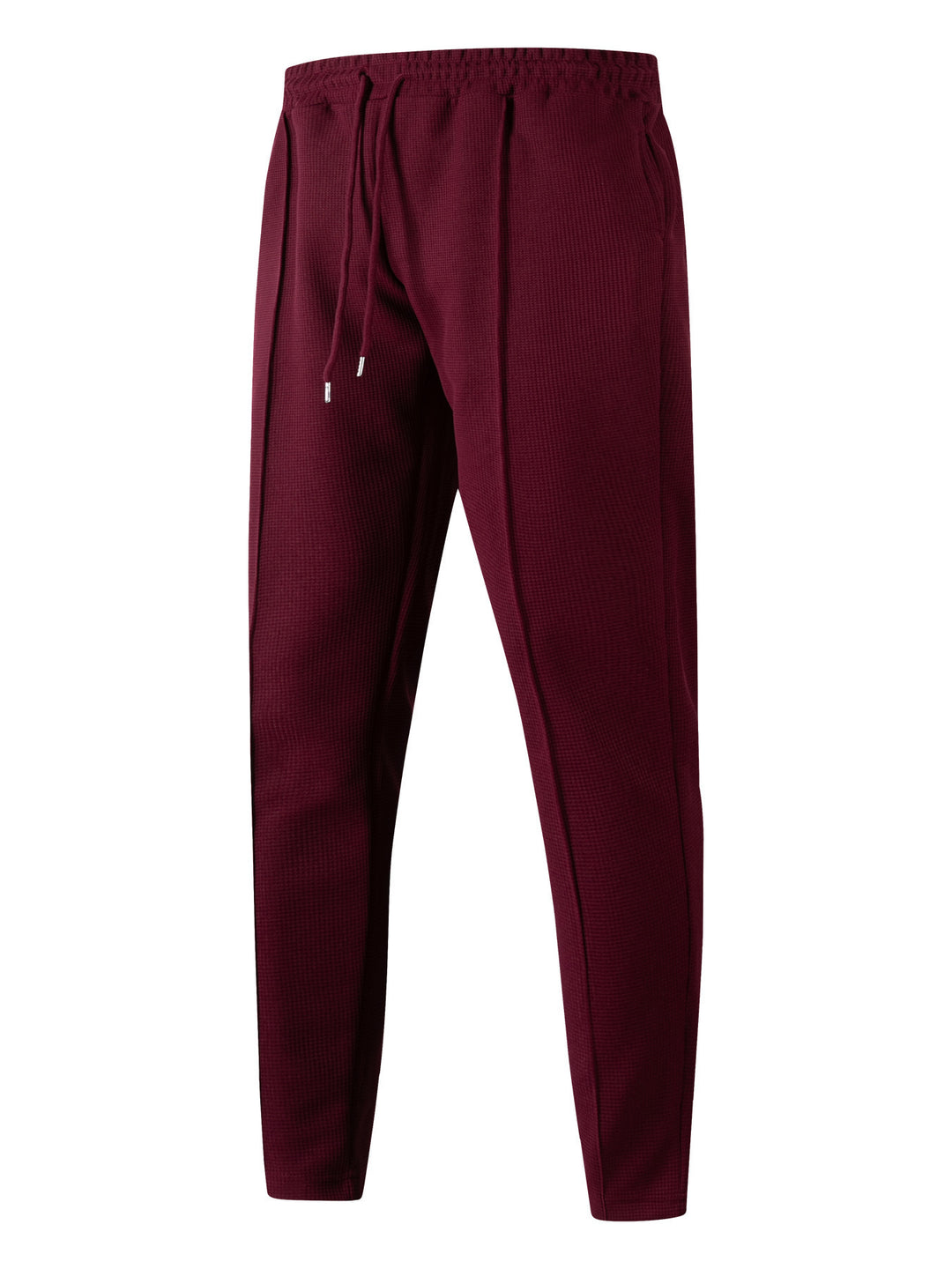 Men's nan tapered leisure pants with drawstring waistband, crease and side pockets Mune Fashion