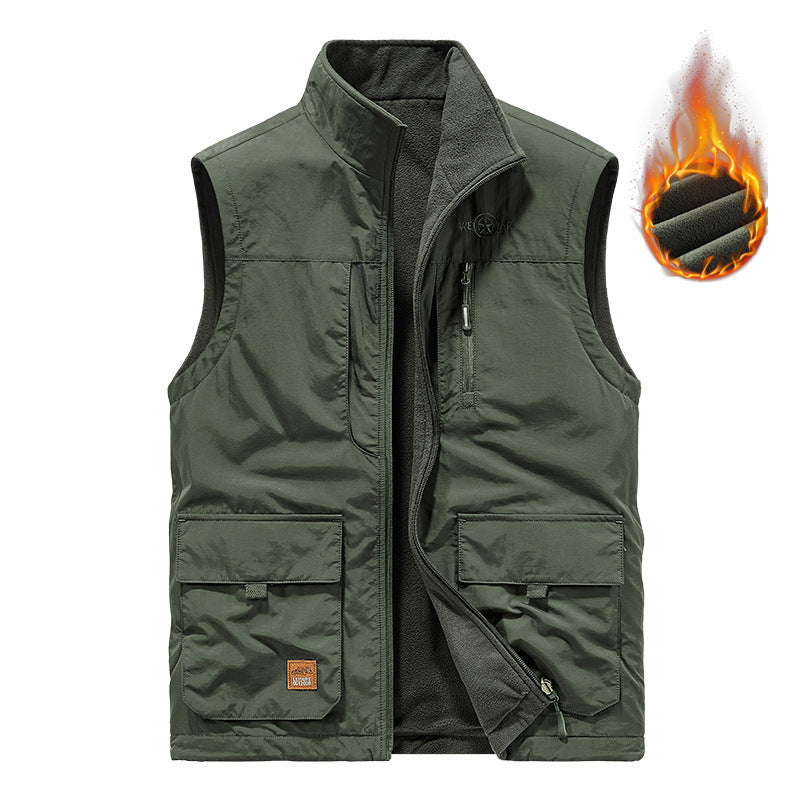 Men's Multifunctional Fleece Vest Mune Fashion