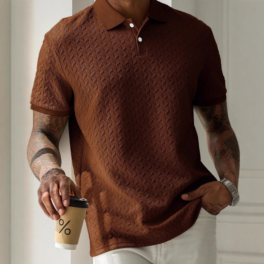 Men's polo shirt in elegant design Mune Fashion