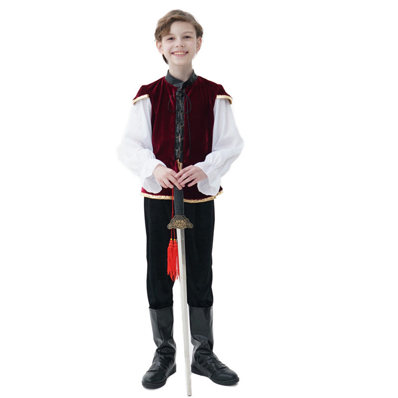 Boys Renaissance Costume Mune Fashion