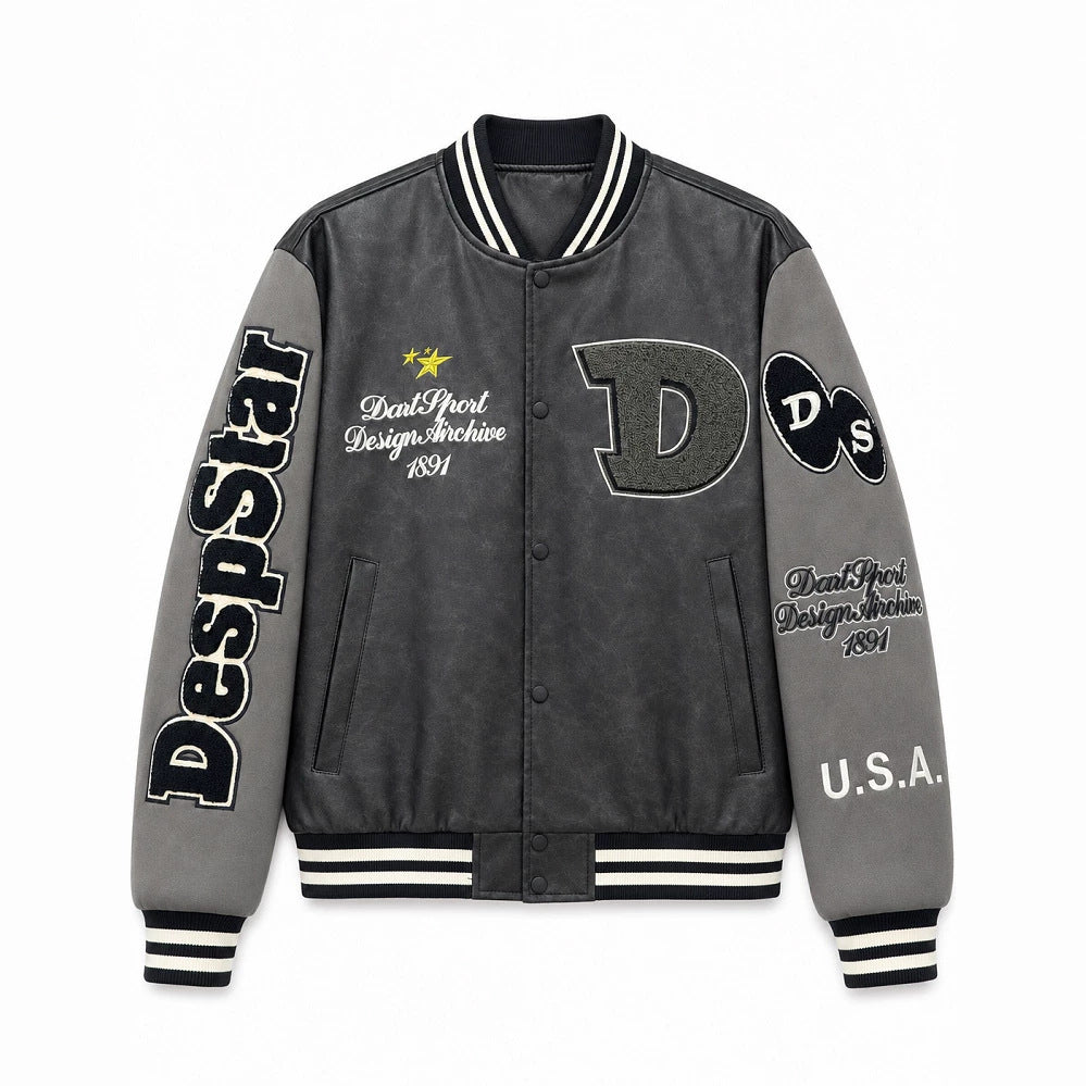 Men's Fashion Padded Jacket with Sporty Design Mune Fashion