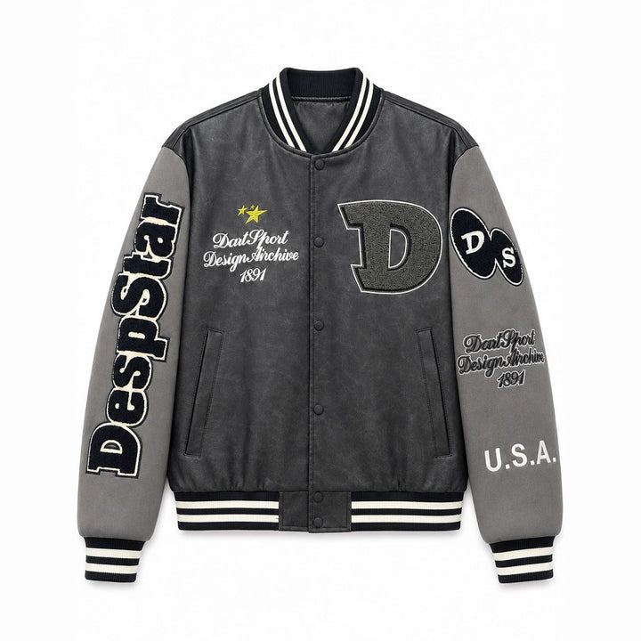 Men's Fashion Padded Jacket with Sporty Design Mune Fashion