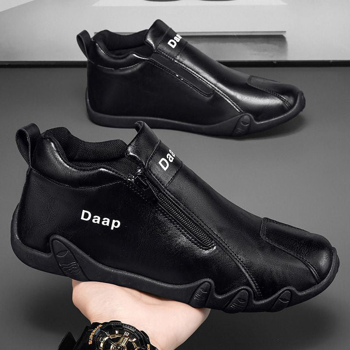 Women's Fashion Sneakers with Side Zipper and Ergonomic Sole Mune Fashion