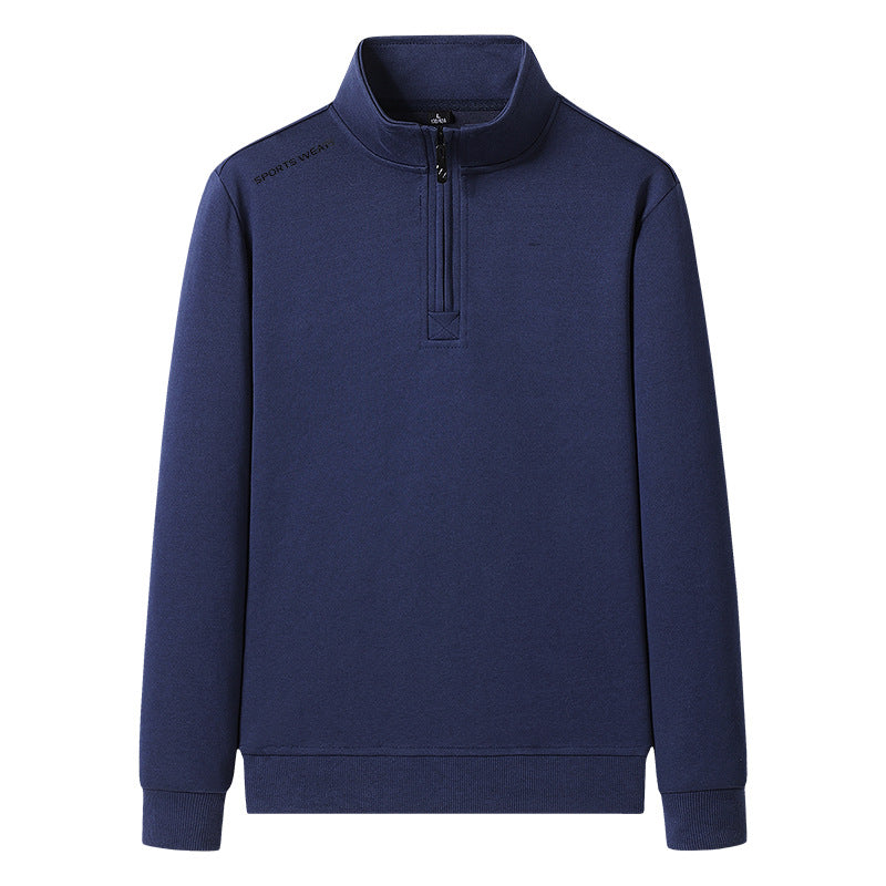 Men's Sporty Stand-Up Collar Sweater Mune Fashion