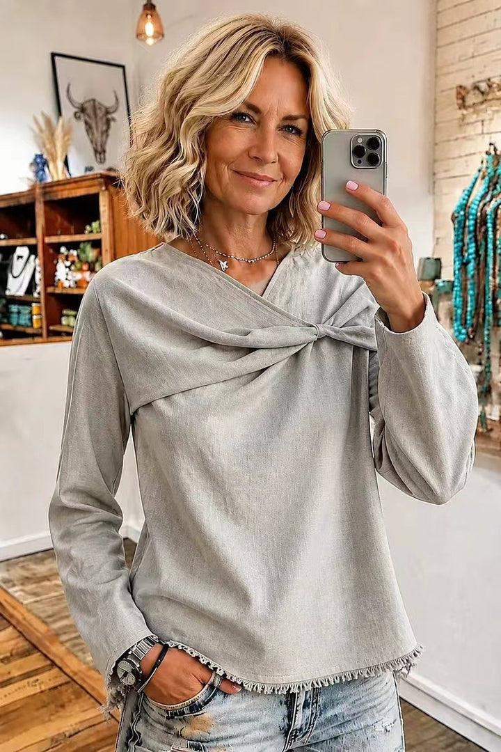 Ladies Elegant and Comfortable Blouse Mune Fashion