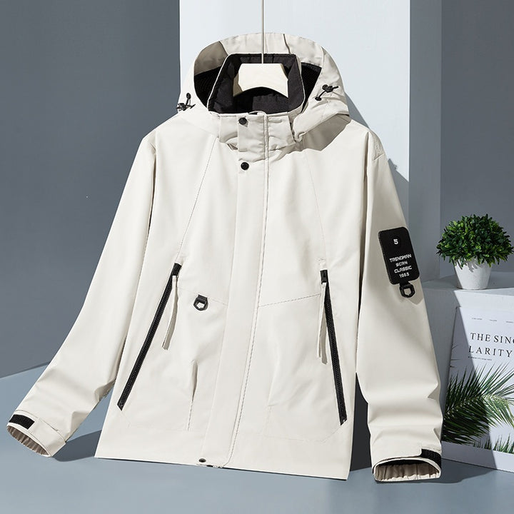 Men's fleece jacket with high collar Mune Fashion