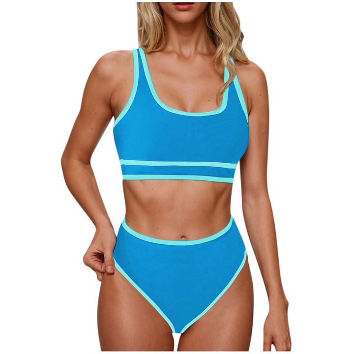 Women's Sporty High-Waisted Bikini Set Mune Fashion