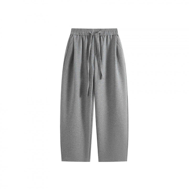 [Women] Wide high-waist lounge pants with drawstring, elastic waistband, and side pockets Mune Fashion