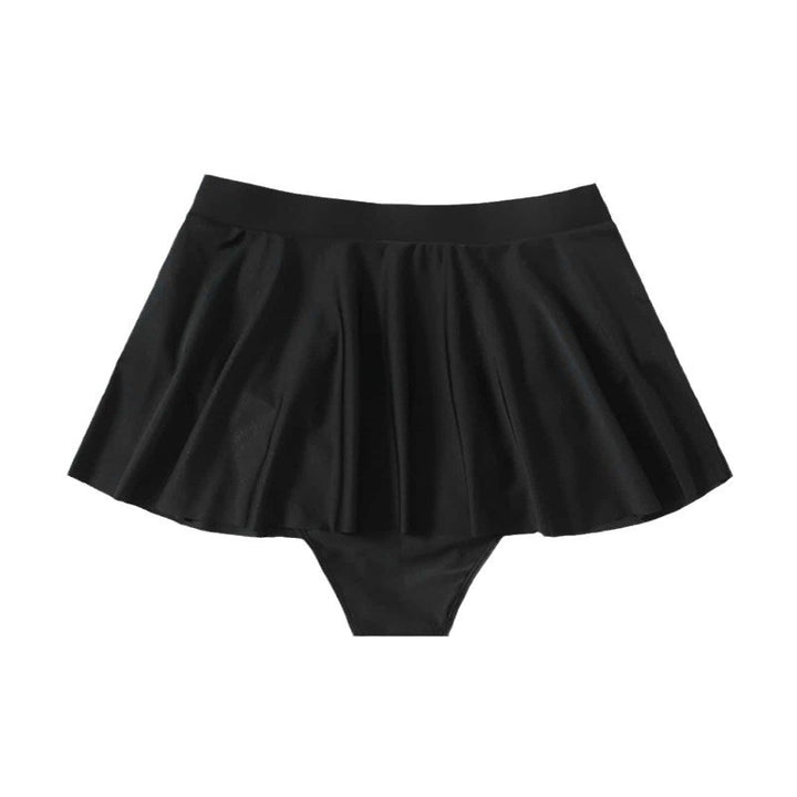 Ladies' Swim Skirt with Integrated Bikini Bottom Mune Fashion