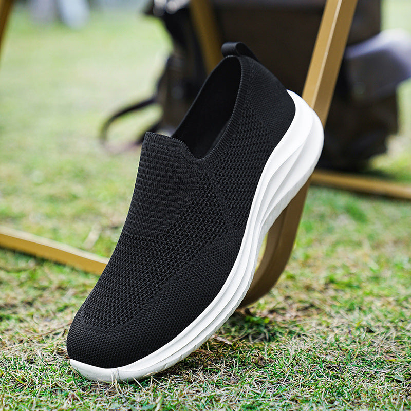 Unisex nan sock-like knitted slippers with anatomical comfort insole and flexible lightweight sole Mune Fashion