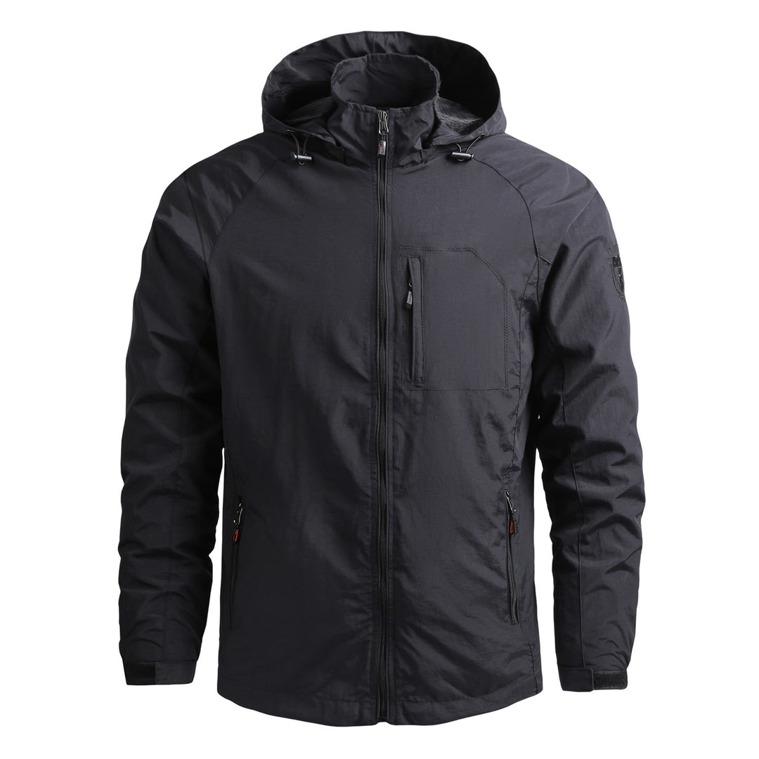 Men's functional jacket with high collar Mune Fashion