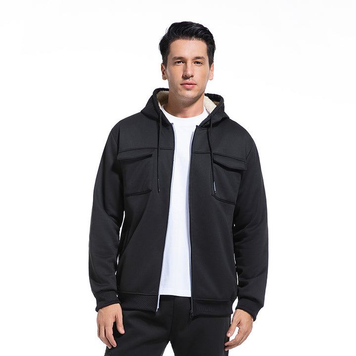Men's Comfortable Hooded Jacket Mune Fashion