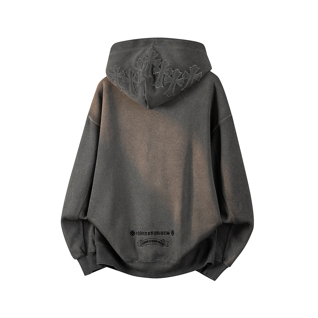Unisex Oversize Hoodie with handwritten graphic print, kangaroo pocket & ribbed hem Mune Fashion