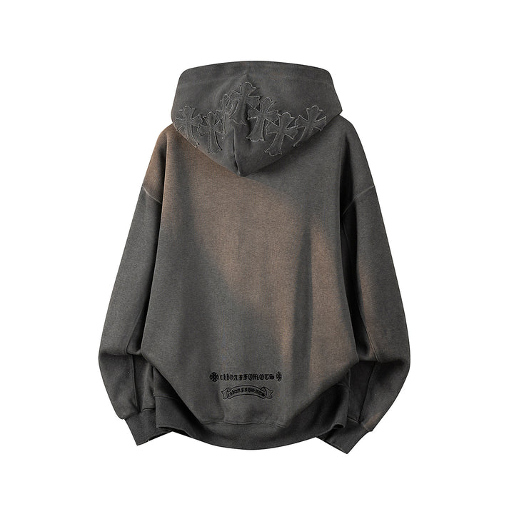 Unisex Oversize Hoodie with handwritten graphic print, kangaroo pocket & ribbed hem Mune Fashion