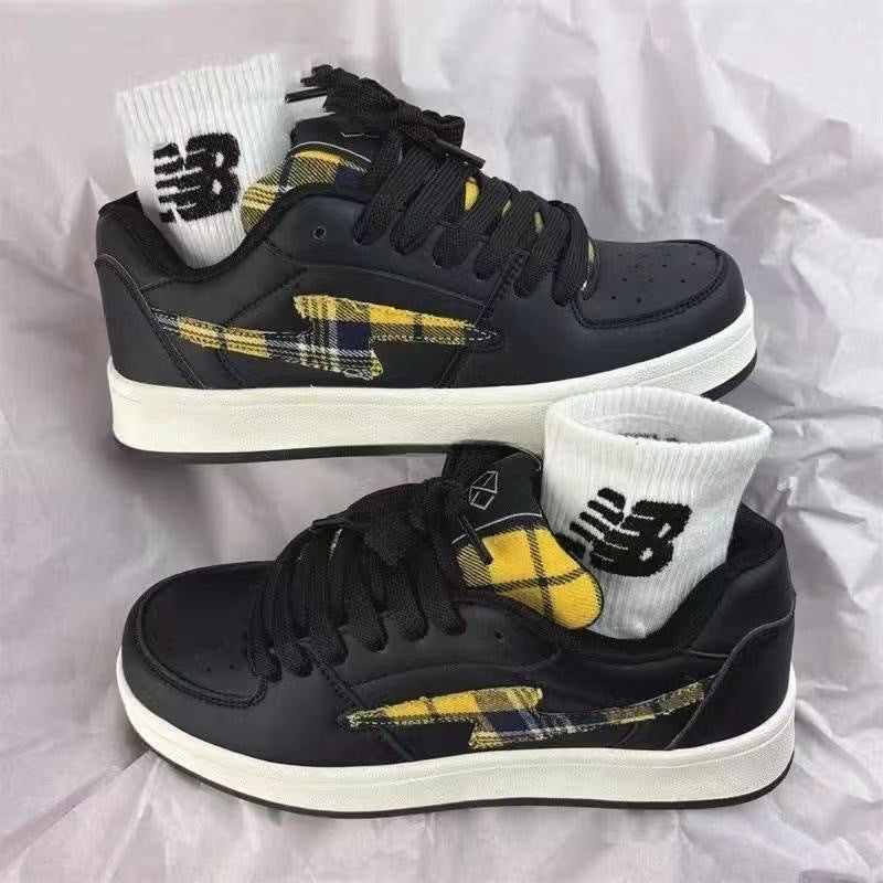 Women's fashionable sneakers with graphic design and breathable surface structure Mune Fashion