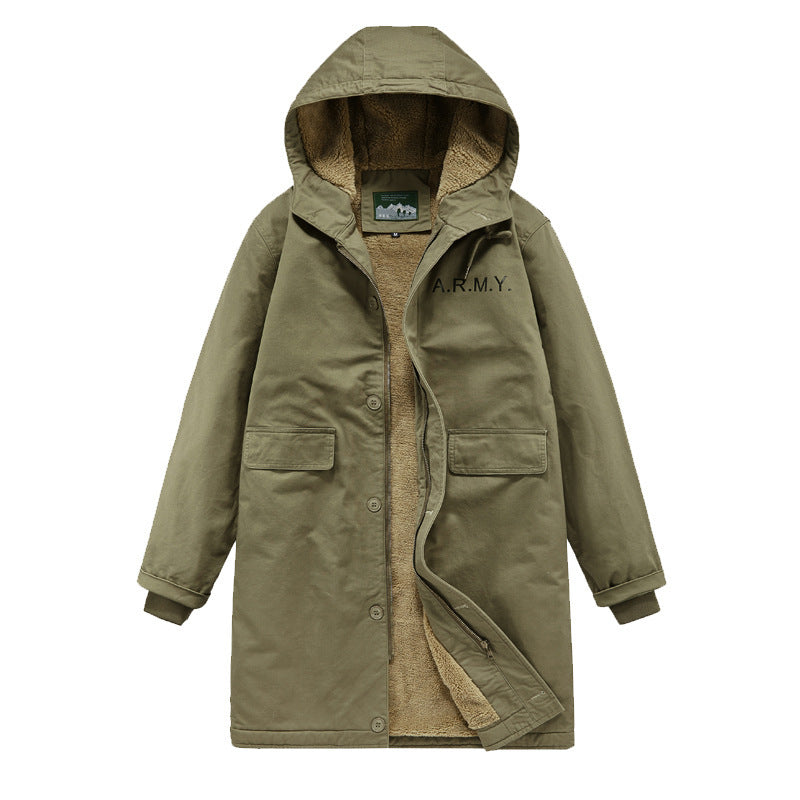 Men's Long Parka Jacket Mune Fashion
