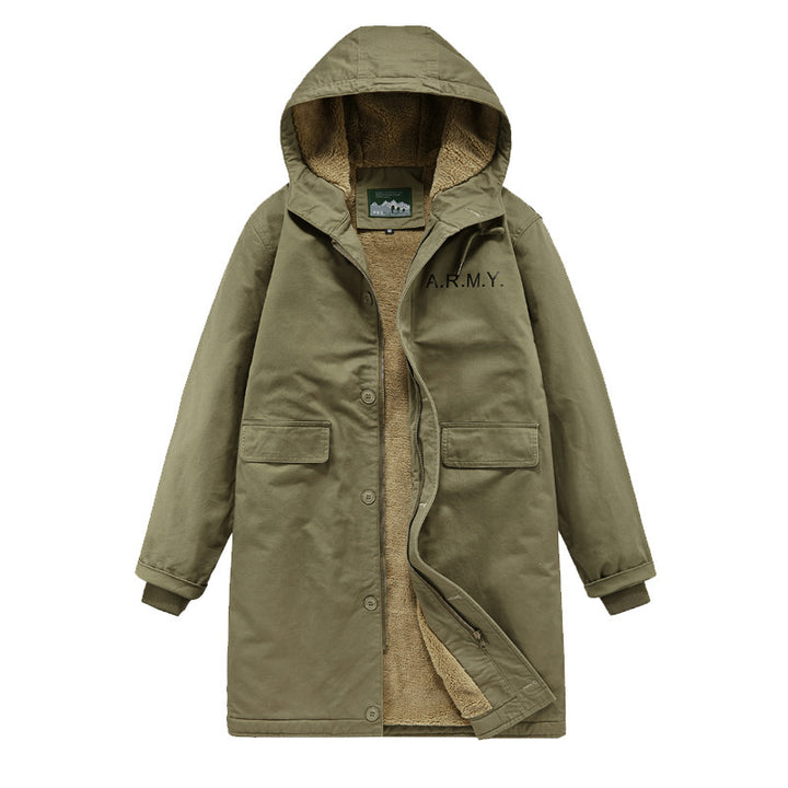 Men's Long Parka Jacket Mune Fashion