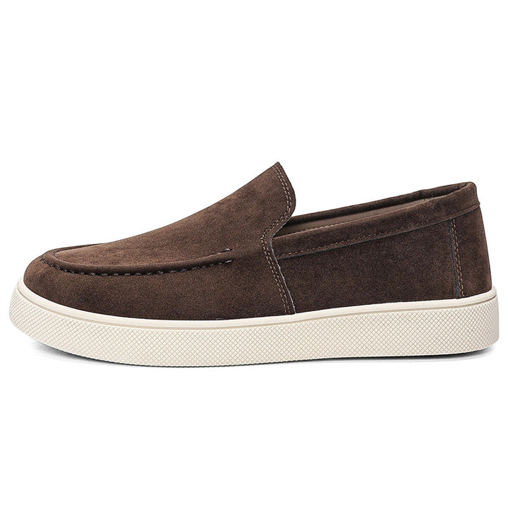 Men's Comfortable Moccasins Made of Suede