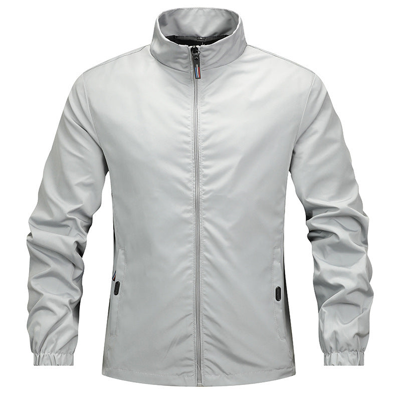 Men's sporty transitional jacket with detachable hood Mune Fashion