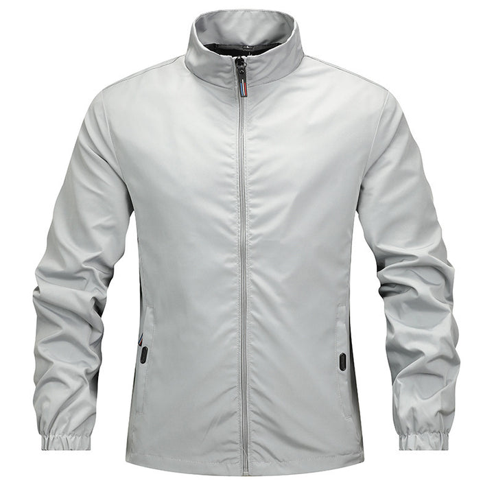 Men's sporty transitional jacket with detachable hood Mune Fashion