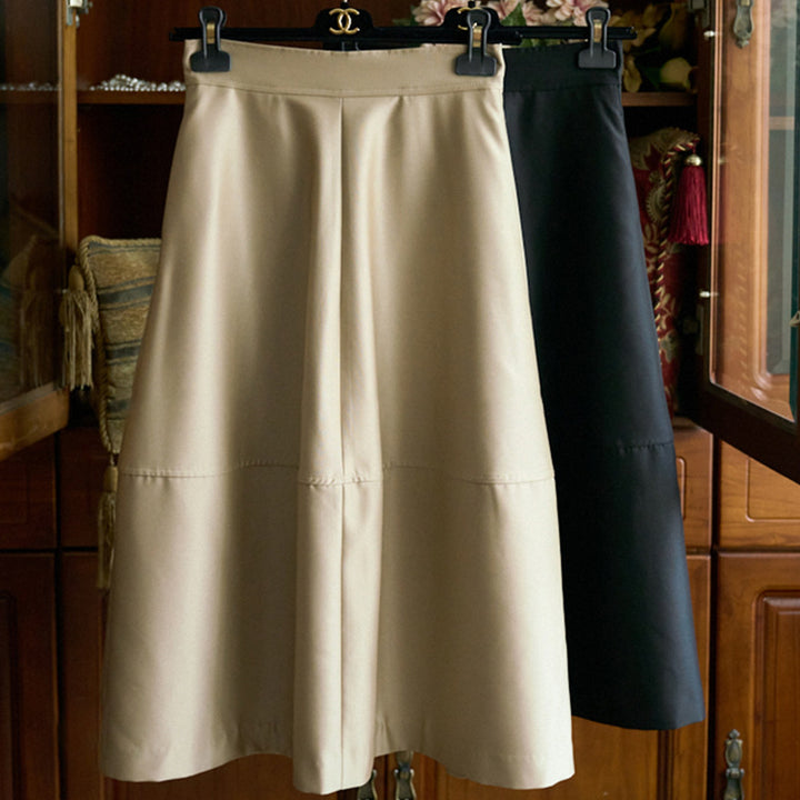 Ladies Elegant A-Line Skirt Mune Fashion