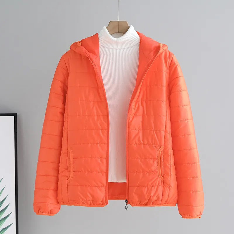 Women’s lightweight padded hoodie with thermal insulation Mune Fashion