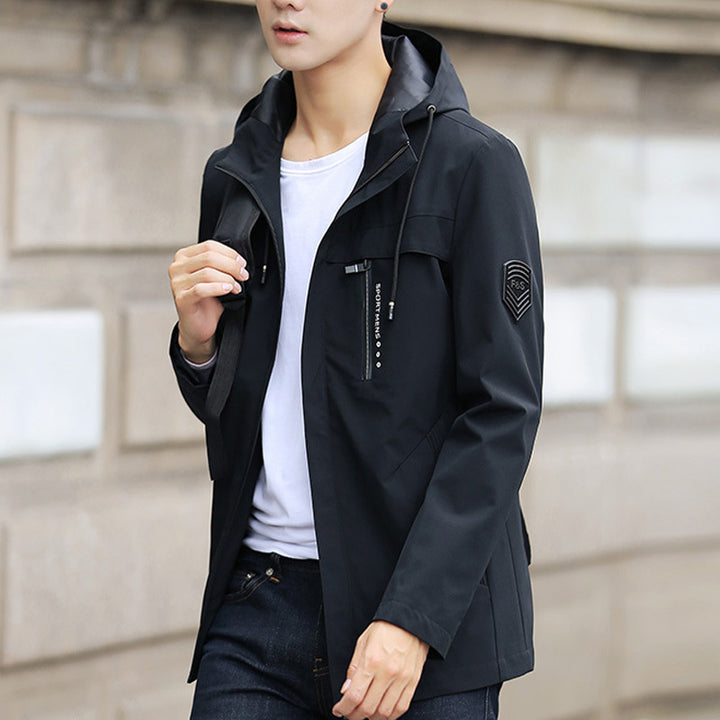 Men's Stylish Transition Jacket with Practical Hood Design Mune Fashion