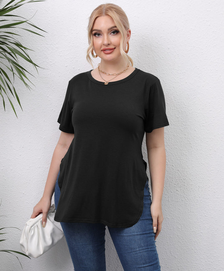 Women's casual T-shirt with side pockets Mune Fashion