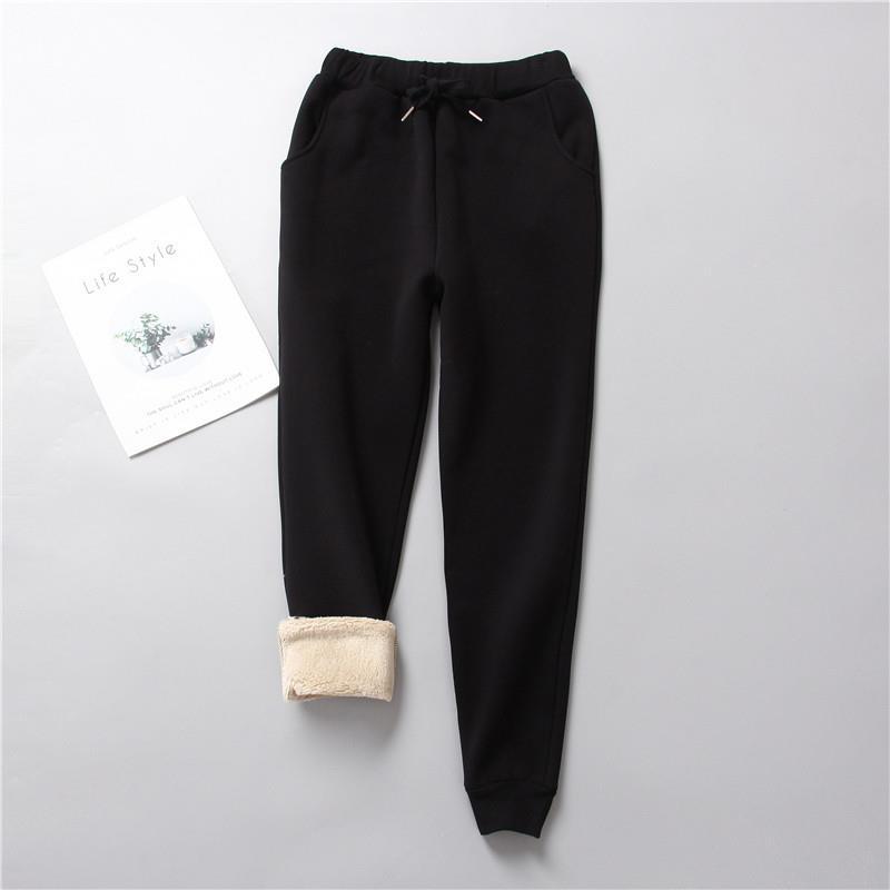 Women nan insulated thermal joggers with drawstring, side pockets, and slim leg Mune Fashion