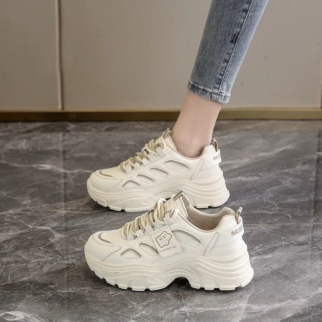 Women’s sporty chunky sneakers with breathable sole and elegant design elements Mune Fashion