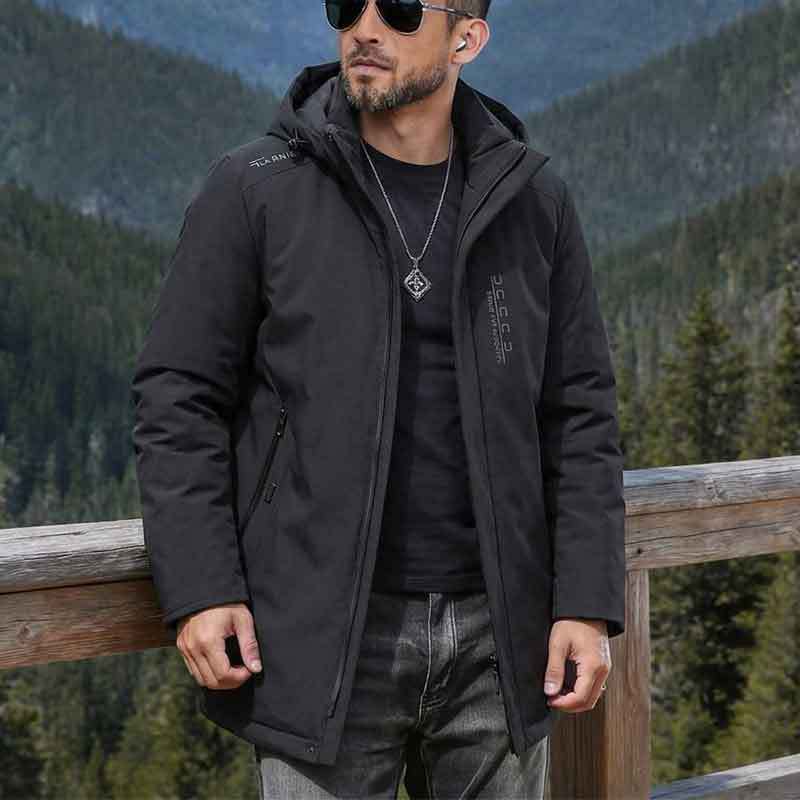 Men's multifunctional transition jacket with high collar Mune Fashion