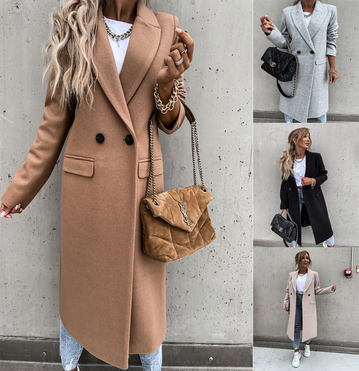 Ladies Elegant and Fashionable Long Coat