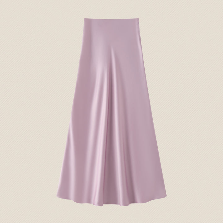 Women's Flowing Maxi Skirt made of high-quality Satin Mune Fashion