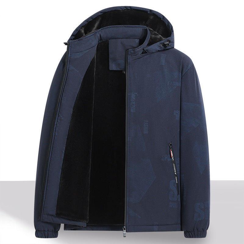 Men's Sporty Warm Jacket Mune Fashion