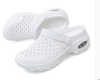 Ladies breathable Slip-On Sneakers with fashionable mesh design Mune Fashion