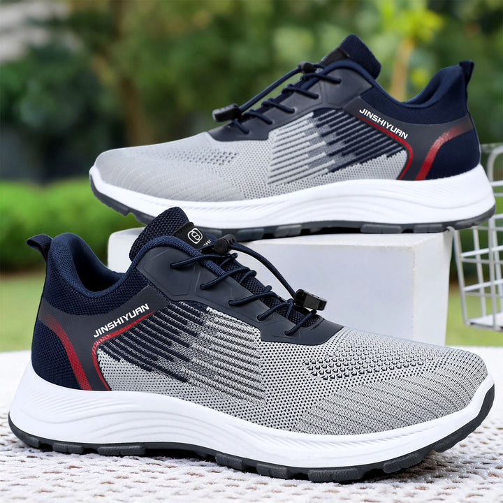 Women's nan ultra-lightweight knit casual sneakers with quick-release closure, reinforced heel tab, and ergonomic wave EVA sole Mune Fashion