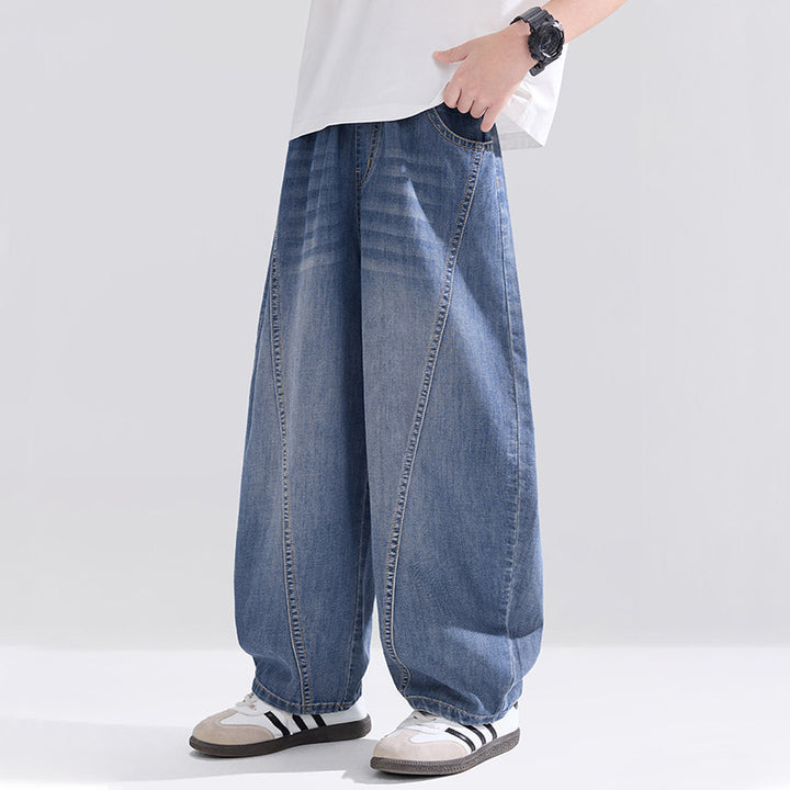 Unisex wide jeans with a casual cut Mune Fashion