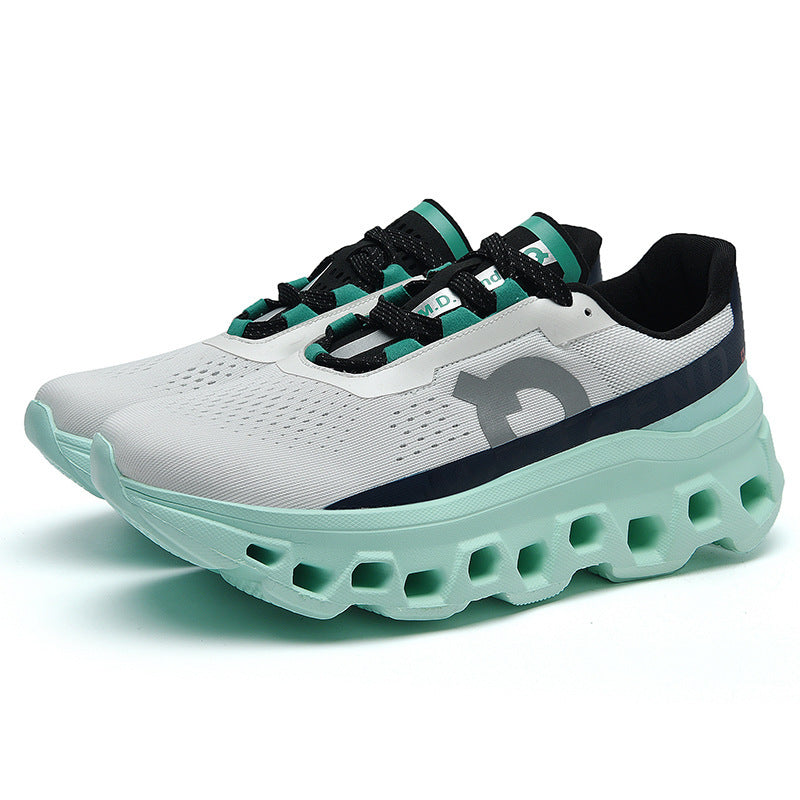 Unisex innovative Waben-Pod-Sneaker with ultra-cushioning hollow chamber midsole and breathable mesh upper Mune Fashion