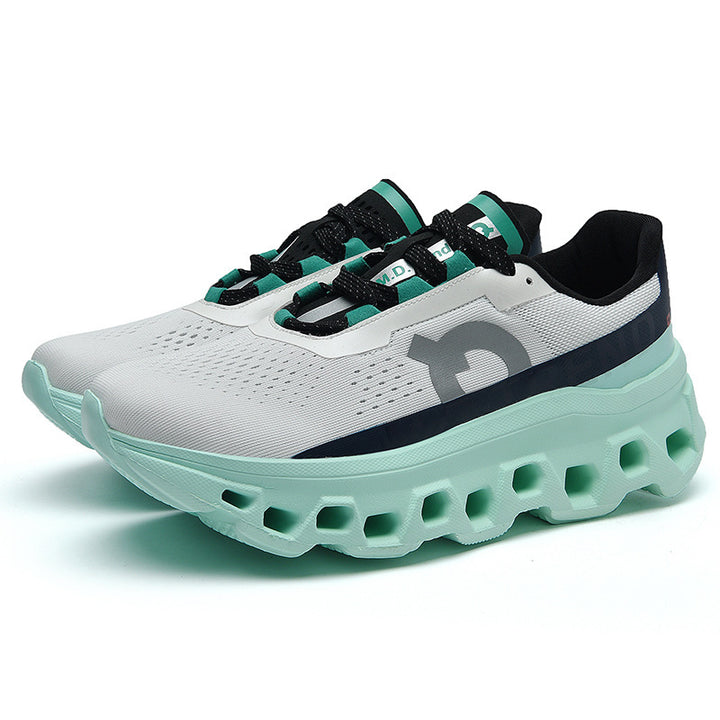 Unisex innovative Waben-Pod-Sneaker with ultra-cushioning hollow chamber midsole and breathable mesh upper Mune Fashion