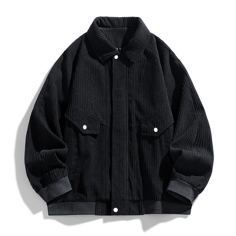Men's Coarse Structured Shirt Jacket Mune Fashion