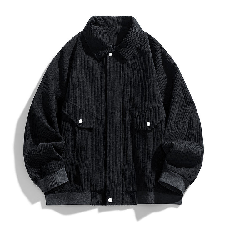 Men's Coarse Structured Shirt Jacket Mune Fashion