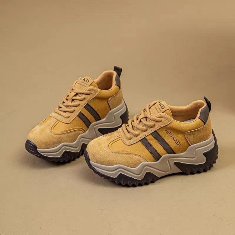 Ladies Chunky Sneakers with ergonomic cushioning and non-slip sole Mune Fashion
