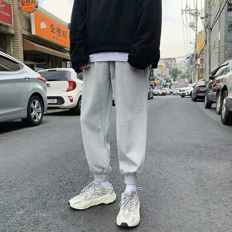 Men's Casual Jogging Pants with Elastic Waistband Mune Fashion