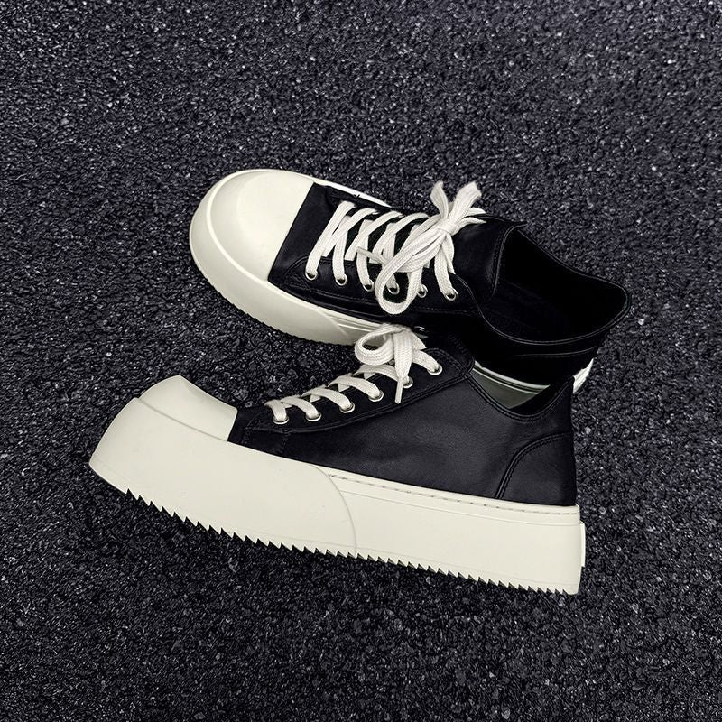 Women’s fashionable platform sneakers with reinforced toe protection and highly slip-resistant sole Mune Fashion