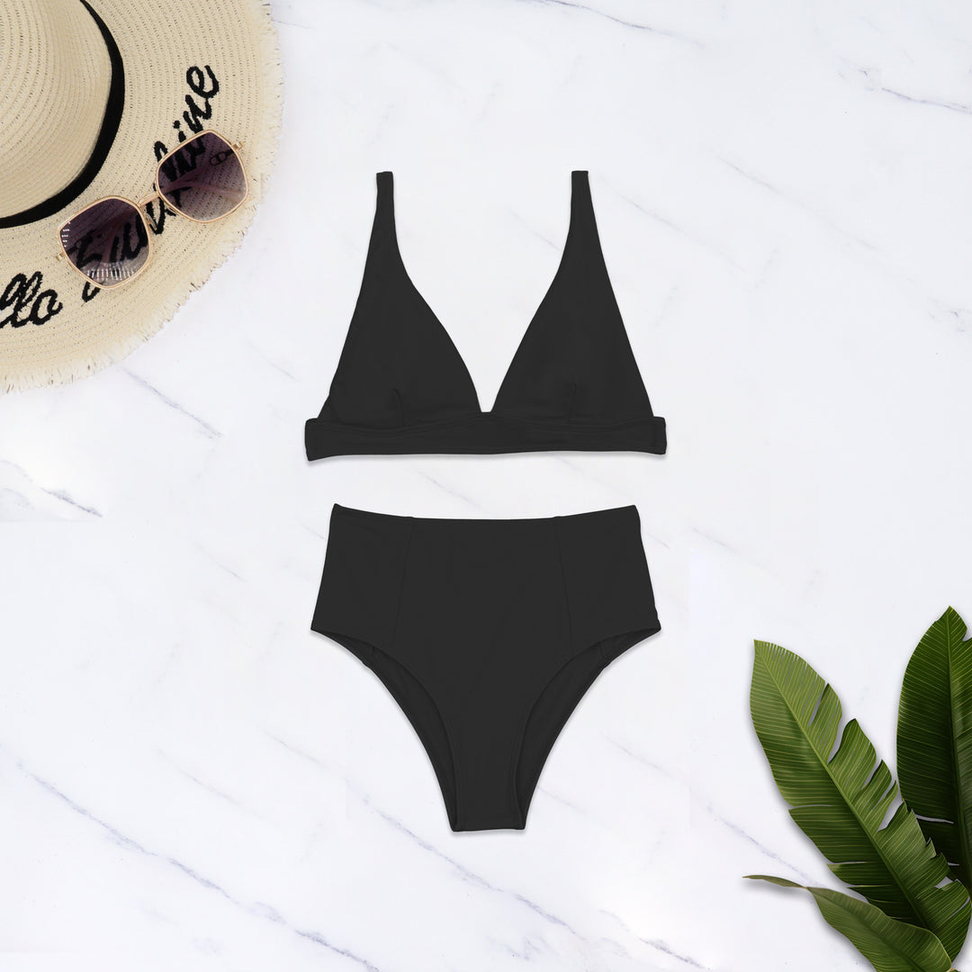 Ladies High-Cut Bikini with Deep V-Neck Mune Fashion