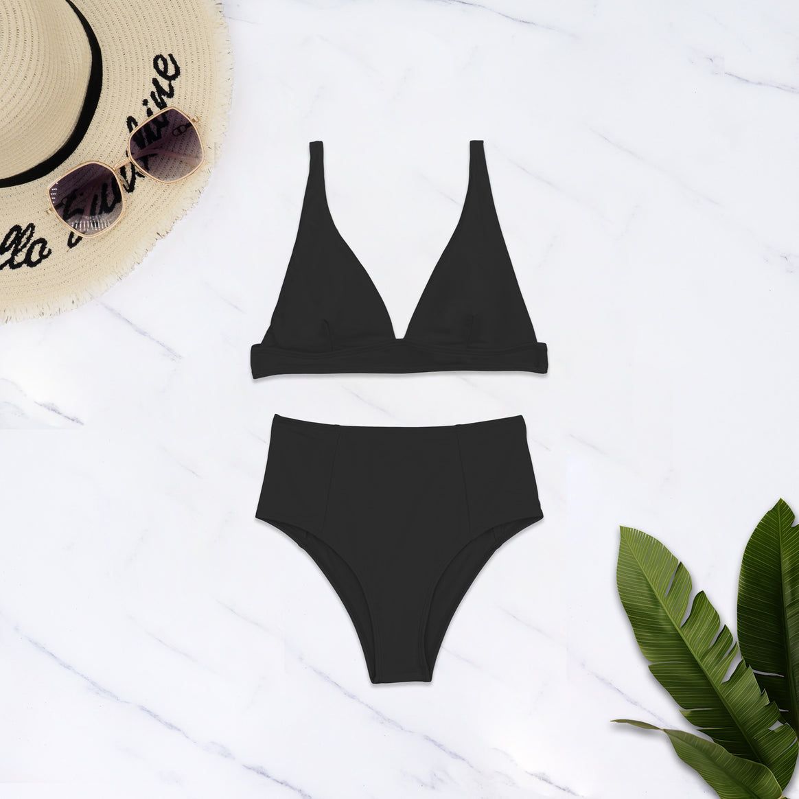 Ladies High-Cut Bikini with Deep V-Neck Mune Fashion