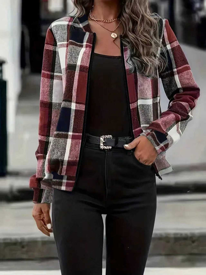 Women GMune Fashionlümte bomber jacket with skull print and zipper Mune Fashion