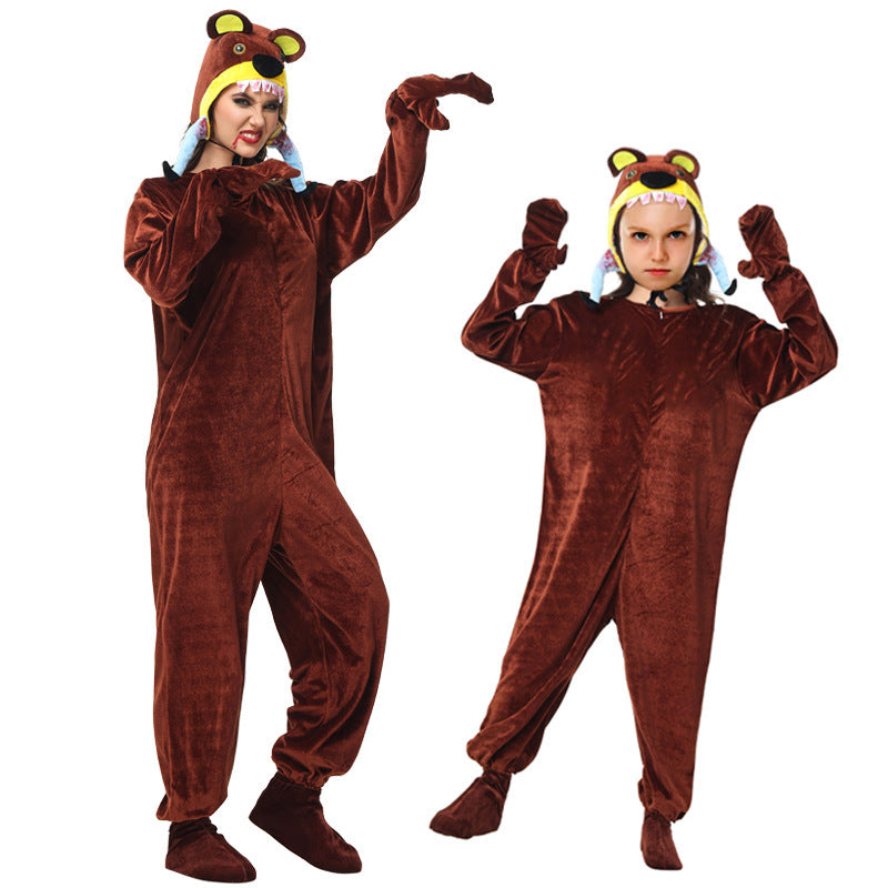 Ladies Cozy Animal Costume Mune Fashion