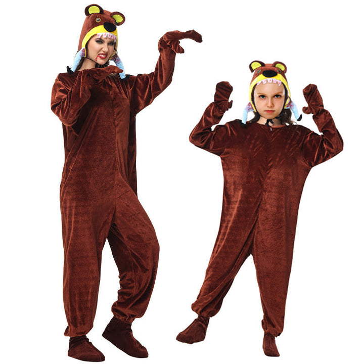 Ladies Cozy Animal Costume Mune Fashion